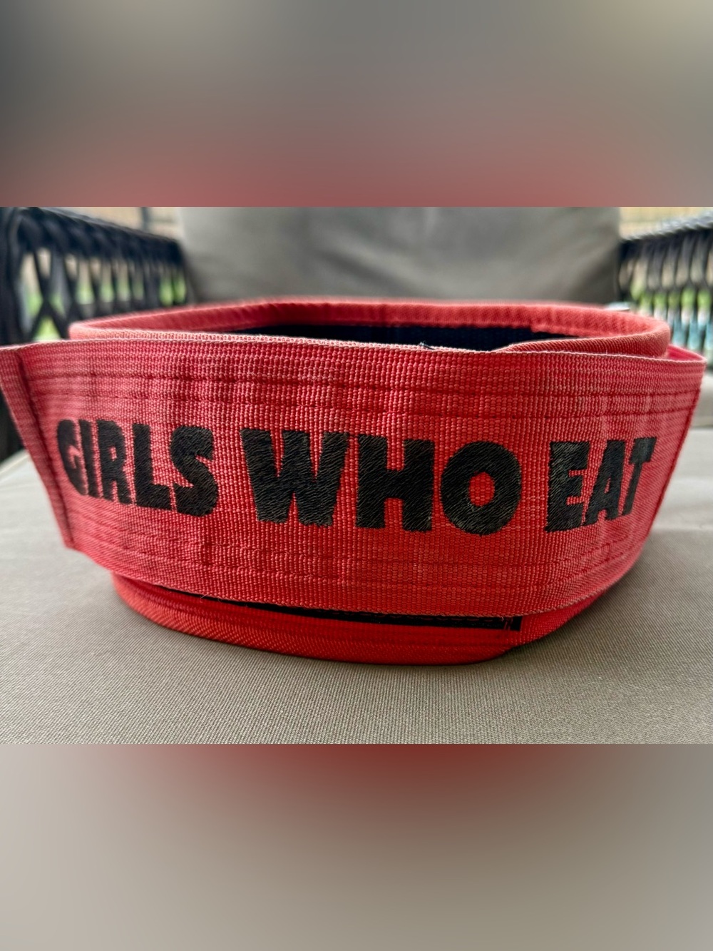 Element Girls Who Eat weightlifting belt Dani Speegle